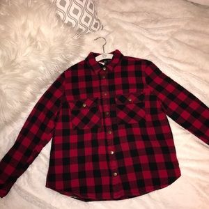 Forever 21 Furry Flannel
